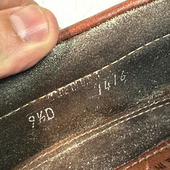 NEW HEELS Rancourt & Co. x Ralph Lauren Camp Loafer Moc Made in Maine, USA 9.5 - Picture 10 of 13